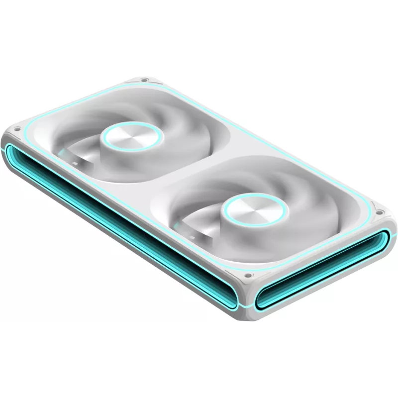 Вентилятор для корпуса Formula Air Fusion 2 LT ARGB 120х120x28 белый 4-pin 24.8дБ (упак.:2шт) (AIR FUSION 2 LT WH) Ret