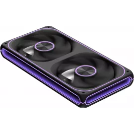 Вентилятор для корпуса Formula Air Fusion 2 LT Reverse ARGB 120х120x28 черный 4-pin 26.6дБ (упак.:2шт) (AIR FUSION 2 LT BK REVERSE) Ret