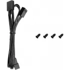 Вентилятор для корпуса Deepcool FD12 V2 ARGB 120х120x25 черный 4-pin 26.57дБ (R-FD12ARGBV2-BKAPN1-G) Ret
