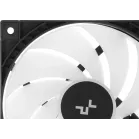 Вентилятор для корпуса Deepcool FD12 V2 ARGB 120х120x25 черный 4-pin 26.57дБ (R-FD12ARGBV2-BKAPN1-G) Ret