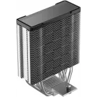 Устройство охлаждения(кулер) Deepcool AG400 G2 ARGB Soc-AM5/AM4/1200/1700/1851 серебристый/черный 4-pin 30.93dB Al+Cu 230W 641gr Ret (R-AG400-BKAMMG2-G)