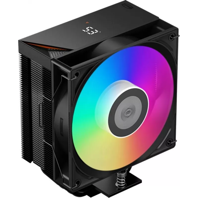 Устройство охлаждения(кулер) PcCooler RT400 Digital ARGB Soc-AM5/AM4/1200/1700/1851 черный 4-pin 34.9dB Al+Cu LCD 235W Ret (RT400-BKAWYL-GL)