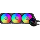 Система водяного охлаждения PcCooler DA360 V2 BK ARGB Soc-AM5/AM4/1200/1700/1851 черный 4-pin 36.5dB Al 300W Ret (DA360V2-BKAWXX-GL)