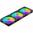 Система водяного охлаждения PcCooler DA360 V2 BK ARGB Soc-AM5/AM4/1200/1700/1851 черный 4-pin 36.5dB Al 300W Ret (DA360V2-BKAWXX-GL)