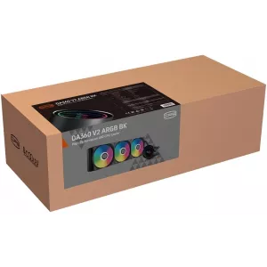  PcCooler DA360 V2 BK ARGB SocAM5AM4120017001851 4pin 365dB Al 300W Ret DA360V2BKAWXXGL