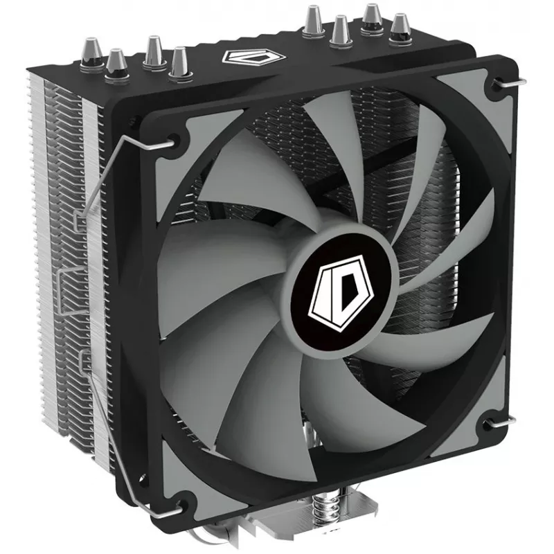 Устройство охлаждения(кулер) ID-Cooling SE-224K-I Soc-1200/1700/1851 серебристый/черный 4-pin 15.2-32.5dB Al+Cu 220W 810gr Bulk (SE-224K-I BULK)