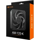 Вентилятор для корпуса ID-Cooling AM-120-K 120х120x25 черный 4-pin 31дБ Ret