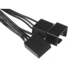 Вентилятор для корпуса ID-Cooling AM-120-K 120х120x25 черный 4-pin 31дБ Ret