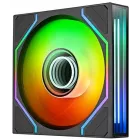 Вентилятор для корпуса Thermaltake Swafan 120 EX Infinity ARGB 120х120x25 черный 4-pin 32дБ (CL-F264-PL12SW-A) Ret