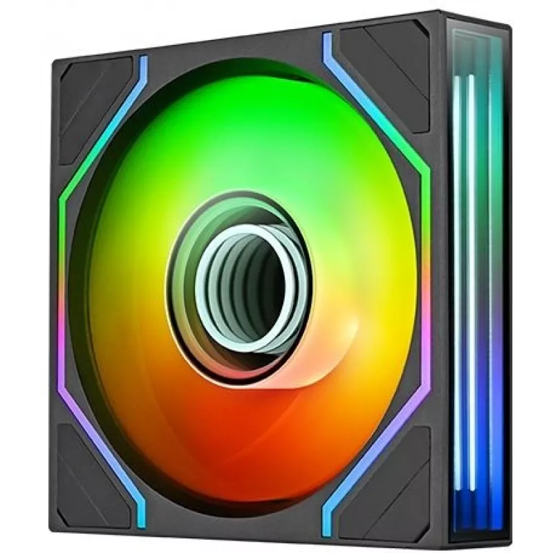 Вентилятор для корпуса Thermaltake Swafan 120 EX Infinity ARGB 120х120x25 черный 4-pin 32дБ (CL-F264-PL12SW-A) Ret