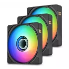 Вентилятор для корпуса Thermaltake CT140 EX Infinity ARGB 140х140x25 черный 4-pin 29.2дБ (упак.:3шт) (CL-F242-PL14SW-A) Ret