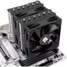 Устройство охлаждения(кулер) Thermalright Peerless Assassin 120 SE V2 нет подсветки Soc-AM5/AM4/1200/1700/1851 серебристый/черный 4-pin 29.5dB Al+Cu 730gr Ret (PA120-SE-V2)