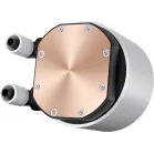 Система водяного охлаждения PcCooler DA360 V2 ARGB Soc-AM5/AM4/1200/1700/1851 белый 4-pin 36.5dB Al 300W Ret (DA360V2-WHAWXX-GL)