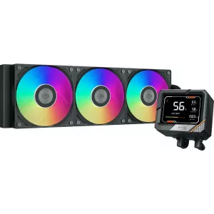  PcCooler GT360 Digital ARGB SocAM5AM4120017001851 4pin 15386dB Al LCD 310W Ret GT360BKAWXXGL