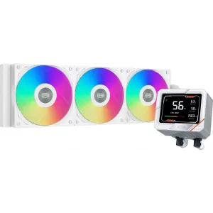  PcCooler GT360 Digital ARGB SocAM5AM4120017001851 4pin 15386dB Al LCD 310W Ret GT360WHAWXXGL
