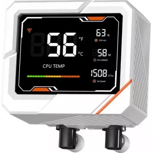  PcCooler GT360 Digital ARGB SocAM5AM4120017001851 4pin 15386dB Al LCD 310W Ret GT360WHAWXXGL