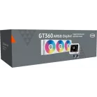 Система водяного охлаждения PcCooler GT360 Digital ARGB Soc-AM5/AM4/1200/1700/1851 белый 4-pin 15-38.6dB Al LCD 310W Ret (GT360-WHAWXX-GL)