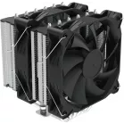 Устройство охлаждения(кулер) Zalman CNPS12X BP нет подсветки Soc-AM5/AM4/1200/1700/1851 черный 4-pin 32.2dB Al+Cu 260W 750gr Ret