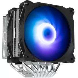 Устройство охлаждения(кулер) Zalman CNPS12X BP ARGB Soc-AM5/AM4/1200/1700/1851 черный 4-pin 32.2dB Al+Cu 260W 750gr Ret (CNPS12X BP ARGB)