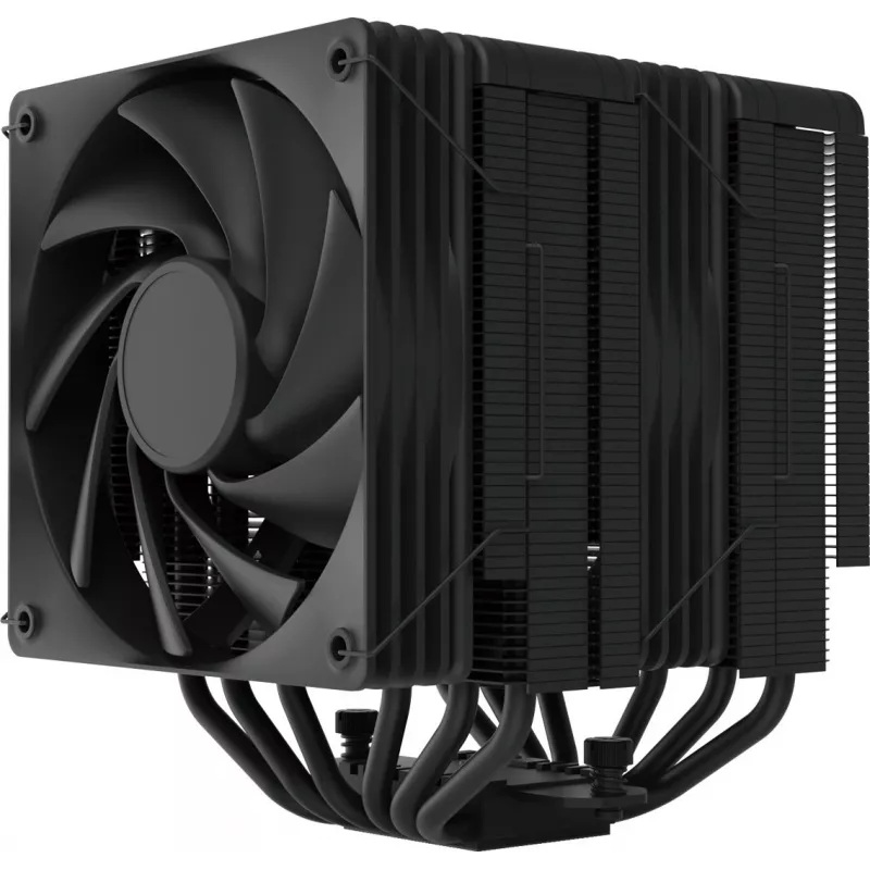 Устройство охлаждения(кулер) Zalman CNPS15X BP нет подсветки Soc-AM5/AM4/1200/1700/1851 черный 4-pin 32.2dB Al+Cu 285W 1170gr Ret (CNPS15X BP BLACK)