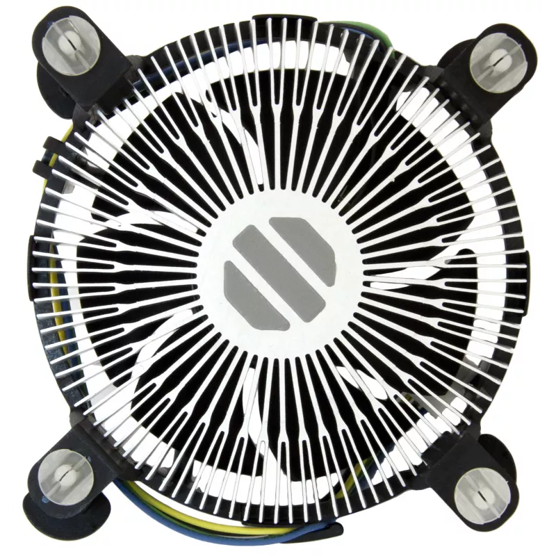 Устройство охлаждения(кулер) Intel E97379 Soc-1151/1200 черный 4-pin 18-38dB Al 65W 180gr Bulk