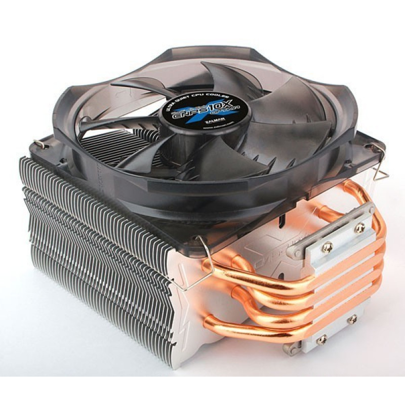 Устройство охлаждения(кулер) Zalman CNPS10X Optima Soc-1151/1200/2066 4-pin 17-28dB Al+Cu 160W 630gr Ret
