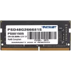 Память DDR4 8Gb 2666MHz Patriot PSD48G266681S Signature RTL PC4-21300 CL19 SO-DIMM 260-pin 1.2В single rank Ret