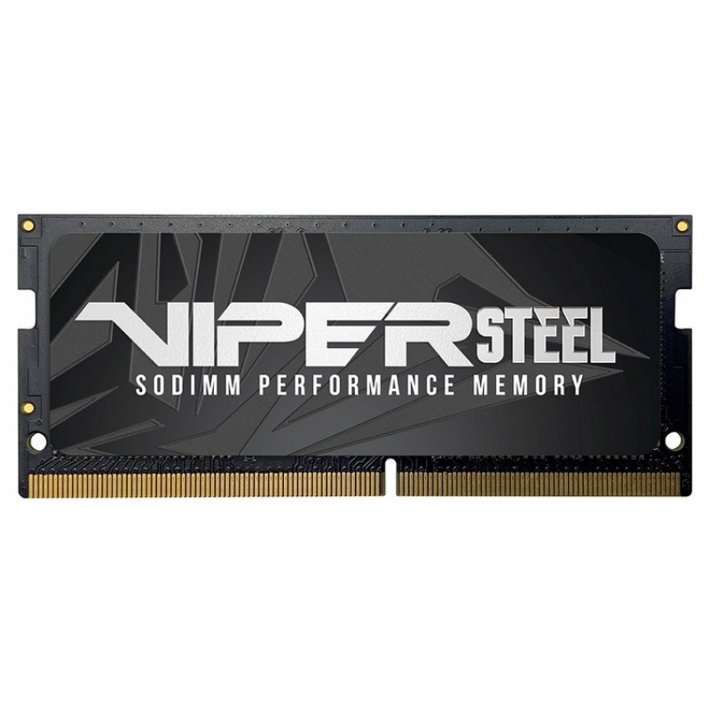 Память DDR4 16GB 2400MHz Patriot PVS416G240C5S Viper Steel RTL PC4-19200 CL15 SO-DIMM 260-pin 1.2В с радиатором Ret