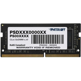 Память DDR4 16Gb 2400MHz Patriot PSD416G240081S Signature RTL PC4-19200 CL17 SO-DIMM 260-pin 1.2В