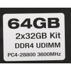 Память DDR4 2x32Gb 3600MHz Patriot PVS464G360C8K Viper Steel RTL Gaming PC4-28800 CL18 DIMM 288-pin 1.35В dual rank с радиатором Ret