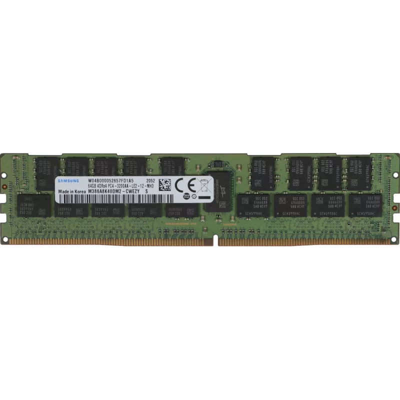 Память DDR4 Samsung M386A8K40DM2-CWE (CWEZY) 64Gb DIMM ECC Reg PC4-25600 CL22 3200MHz