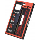 Память DDR4 2x16Gb 3200MHz Patriot PVE2432G320C8K Viper Elite II RTL Gaming PC4-25600 CL18 DIMM 288-pin 1.35В kit с радиатором Ret