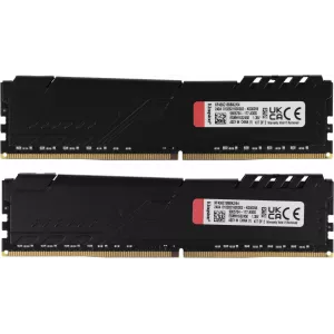  DDR4 2x32Gb 3600MHz Kingston KF436C18BBK264 Fury Beast Black RTL Gaming PC428800 CL18 DIMM 288pin 135 dual rank Ret