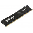 Память DDR4 8Gb 3200MHz Kingston KF432C16BB/8 Fury Beast Black RTL Gaming PC4-25600 CL16 DIMM 288-pin 1.35В single rank с радиатором Ret