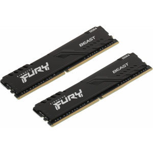  DDR4 2x16Gb 3200MHz Kingston KF432C16BBK232 Fury Beast Black RTL Gaming PC425600 CL16 DIMM 288pin 135 single rank Ret