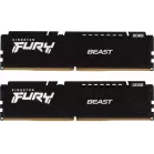 Память DDR5 2x16GB 5600MHz Kingston KF556C40BBK2-32 Fury Beast RTL Gaming PC5-44800 CL40 DIMM 288-pin 1.25В single rank с радиатором Ret