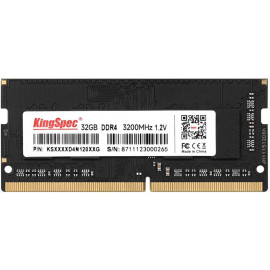 Память DDR4 32Gb 3200MHz Kingspec KS3200D4N12032G RTL PC4-25600 SO-DIMM 260-pin 1.35В