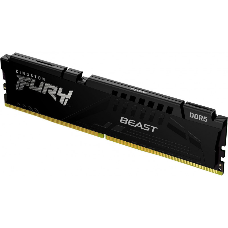 Память DDR5 32Gb 5600MHz Kingston KF556C40BB-32 Fury Beast RTL PC5-44800 CL40 DIMM 288-pin 1.25В dual rank с радиатором Ret Память DDR5 32Gb 5600MHz Kingston KF556C40BB-32 Fury Beast RTL PC5-44800 CL40 DIMM 288-pin 1.25В dual rank с радиатором Ret