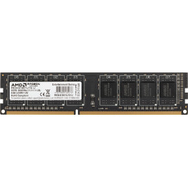 Память DDR3 4Gb 1600MHz AMD R534G1601U1S-U RTL PC3-12800 CL11 DIMM 240-pin 1.5В Ret