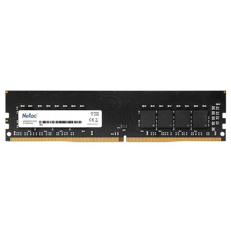 Память DDR4 16Gb 3200MHz Netac NTBSD4P32SP-16J Basic RTL PC4-25600 CL22 DIMM 288-pin 1.2В single rank Ret Память DDR4 16Gb 3200MHz Netac NTBSD4P32SP-16J Basic RTL PC4-25600 CL22 DIMM 288-pin 1.2В single rank Ret