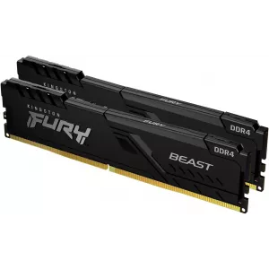  DDR4 2x16Gb 3200MHz Kingston KF432C16BB1K232 Fury Beast RTL Gaming PC425600 CL16 DIMM 288pin 135 dual rank Ret