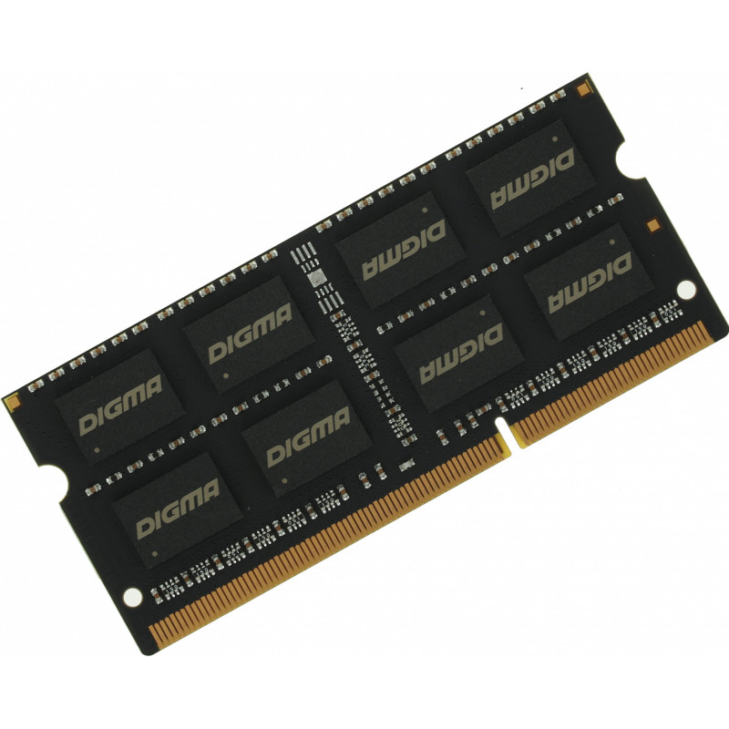 Память DDR3L 8Gb 1600MHz Digma DGMAS31600008D RTL PC3-12800 CL11 SO-DIMM 204-pin 1.35В dual rank Ret