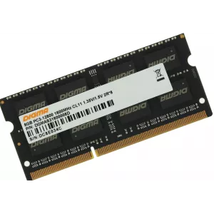  DDR3 8GB 1600MHz Digma DGMAS31600008D RTL PC312800 CL11 SODIMM 204pin 135 dual rank Ret