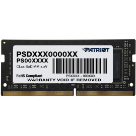 Память DDR4 16Gb 3200MHz Patriot PSD416G320081S Signature RTL PC4-25600 CL22 SO-DIMM 260-pin 1.2В single rank Ret
