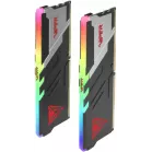 Память DDR5 2x16Gb 6400MHz Patriot PVVR532G640C32K Viper Venom RGB RTL Gaming PC5-51200 CL32 DIMM 288-pin 1.4В kit с радиатором Ret