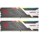 Память DDR5 2x16Gb 6800MHz Patriot PVVR532G680C34K Viper Venom RGB RTL Gaming PC5-54400 CL34 DIMM 288-pin 1.4В kit с радиатором Ret