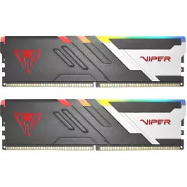 Память DDR5 2x16Gb 6800MHz Patriot PVVR532G680C34K Viper Venom RGB RTL Gaming PC5-54400 CL34 DIMM 288-pin 1.4В kit с радиатором Ret