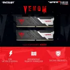 Память DDR5 2x16Gb 6400MHz Patriot PVV532G640C32K Viper Venom RTL Gaming PC5-51200 CL32 DIMM 288-pin 1.4В kit с радиатором Ret