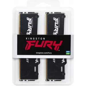  DDR5 2x8Gb 6000MHz Kingston KF560C36BBEAK216 Fury Beast RGB RTL Gaming PC548000 CL36 DIMM 288pin 135 single rank Ret