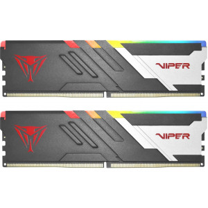  DDR5 2x32Gb 5600MHz Patriot PVVR564G560C40K Viper Venom RGB RTL Gaming PC544800 CL40 DIMM 288pin 135 kit Ret